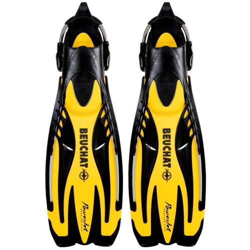 Beuchat Power Jet – Professional Diving Fins with Spring Straps ()